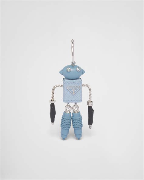prada robot earrings